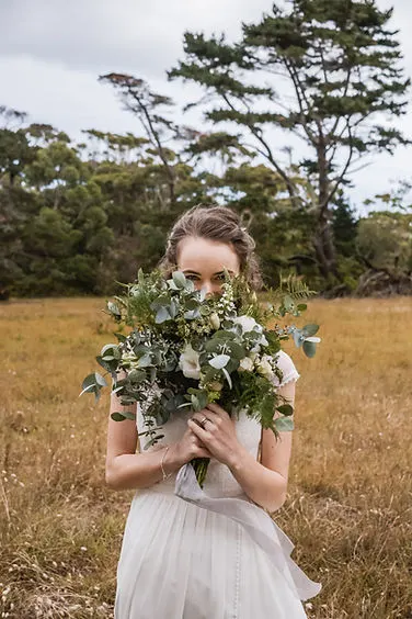 Bride with Bouquet